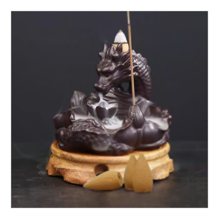 三種の香りを楽しめる 倒流香炉専用お香【ミックス】(18個入り)