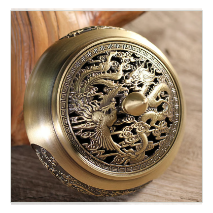 空間を浄化し願いを叶える【龍鳳呈祥お香炉】