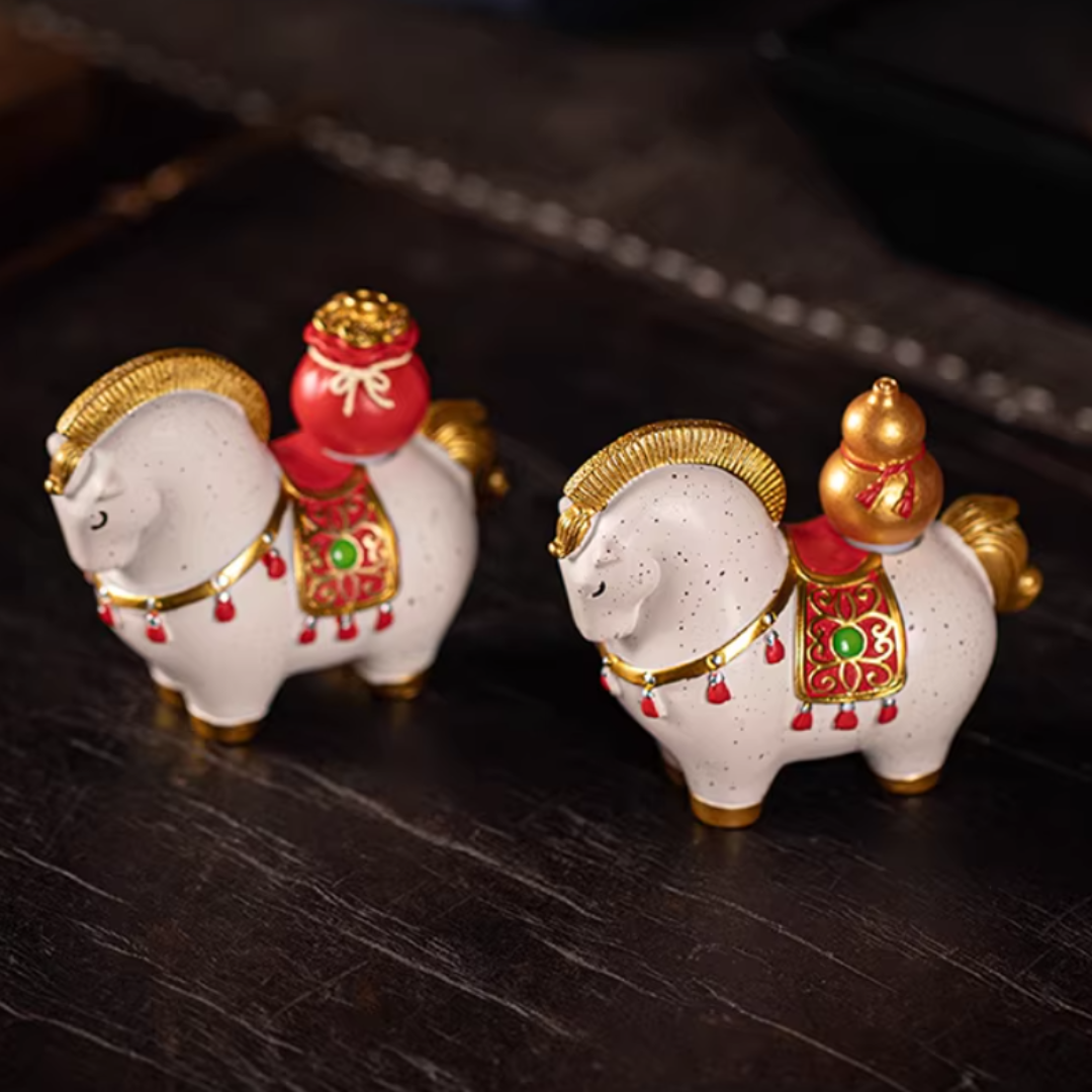 富貴双馬セット