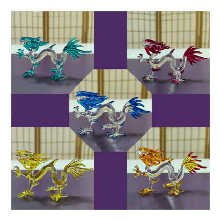 今のあなたに必要な運を五行龍が運んでくる！【昇運五行龍置物】（1名様2匹まで）