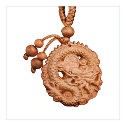 財を守る【木龍キーホルダー】