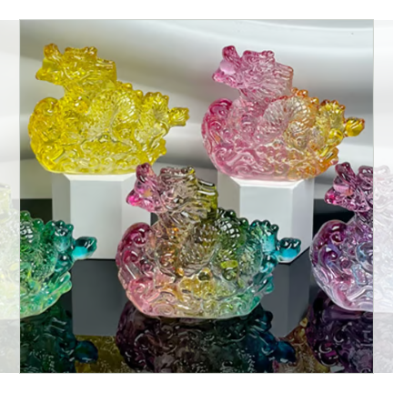 あなたの運勢を昇運に導く【ミニ瑠璃龍】