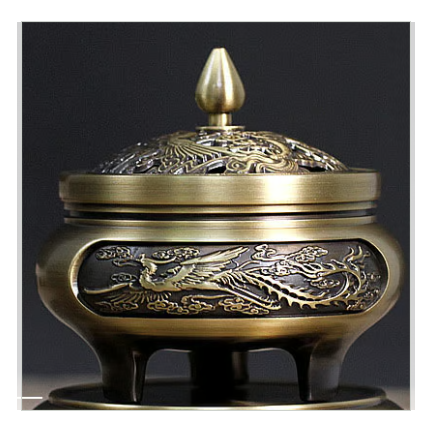 空間を浄化し願いを叶える【龍鳳呈祥お香炉】