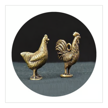 持ち歩きやすい！浮気やセクハラ防止のニワトリ置物（ミニ）※受注生産品