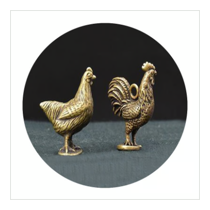 持ち歩きやすい！浮気やセクハラ防止のニワトリ置物（ミニ）※受注生産品