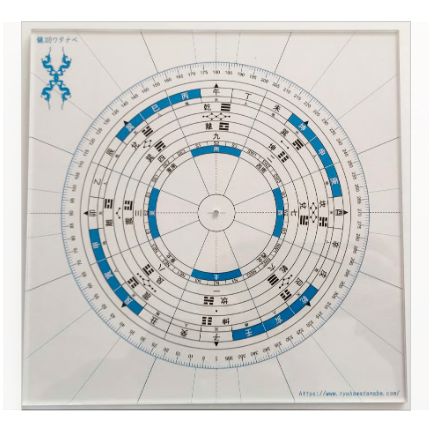 龍羽ワタナベオリジナル【アクリル透明羅盤】