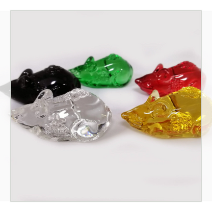 財神の使い【五財神瑠璃財宝鼠】（単品売り）