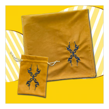 龍羽ワタナベオリジナル【易占カード専用敷物・巾着セット】