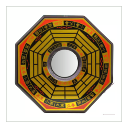 化殺用の代表的アイテム【凸面八卦鏡】（大・21.5cm）