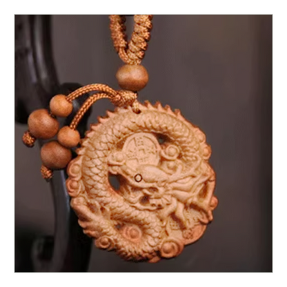 財を守る【木龍キーホルダー】