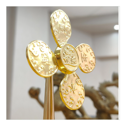 「風車を回してお金を呼び込む！」風生水起転運風車