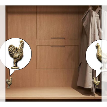 持ち歩きやすい！浮気やセクハラ防止のニワトリ置物（ミニ）※受注生産品