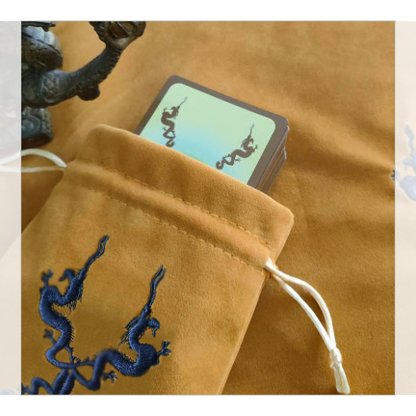 龍羽ワタナベオリジナル【易占カード収納用巾着袋】