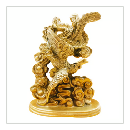 最高の吉兆、最強の風水ペア「龍鳳（りゅうほう）の置物」※受注生産品