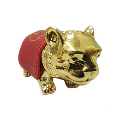 台湾最大の媽祖廟にて入魂【招財咬錢虎お守り】