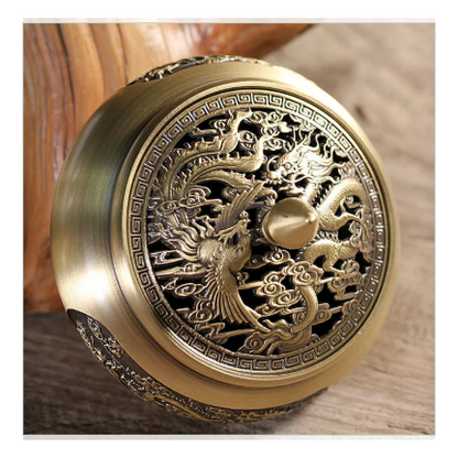 空間を浄化し願いを叶える【龍鳳呈祥お香炉】