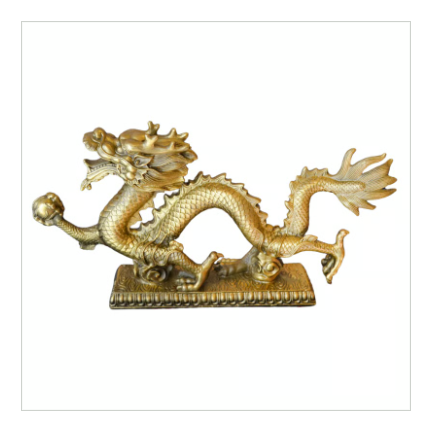 究極の幸運のシンボル「龍の置物」Ｌサイズ（33㎝）※受注生産品