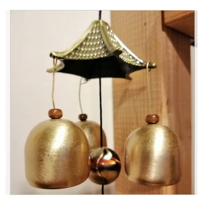 太極、八卦、五行のパワーあふれる【鎮宅破邪の八卦銅風鈴】