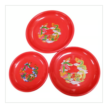 敬神龍鳳皿（大中小3枚セット）