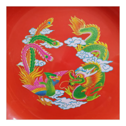 敬神龍鳳皿（大中小3枚セット）