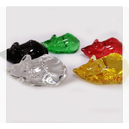 財神の使い【五財神瑠璃財宝鼠セット】※プレゼントの開運元宝付き！