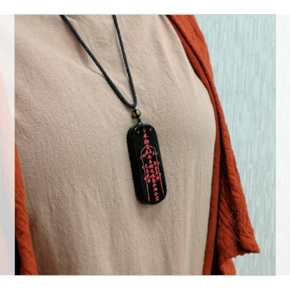 神秘的パワーを持つ黒曜石【疫病撃退ご符】