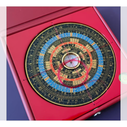 風水鑑定に必須のアイテム【三元派風水羅盤】＜4.2寸(12㎝)＞