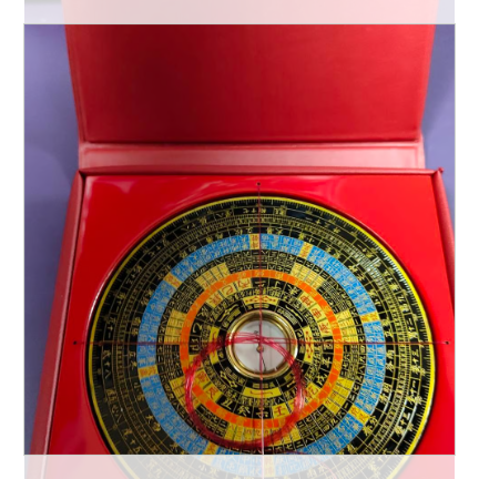 風水鑑定に必須のアイテム【三元派風水羅盤】＜4.2寸(12㎝)＞