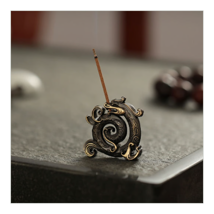 祥瑞蟠龍のお香立て