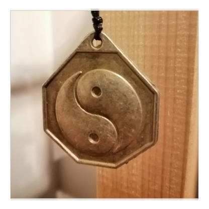 太極、八卦、五行のパワーあふれる【鎮宅破邪の八卦銅風鈴】