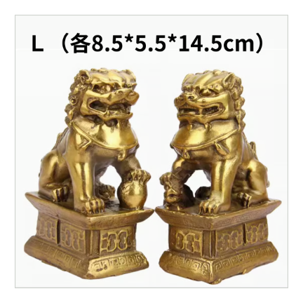 邪気を払い　財運を高める　【獅子の置物】※受注生産品