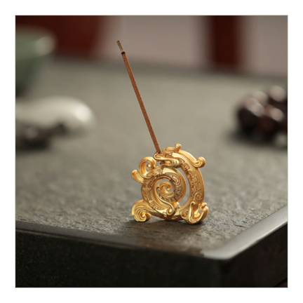 祥瑞蟠龍のお香立て