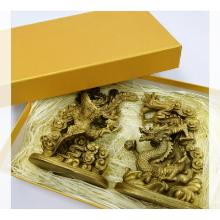 最高の吉兆、最強の風水ペア「龍鳳（りゅうほう）の置物」※受注生産品