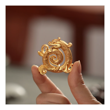 祥瑞蟠龍のお香立て