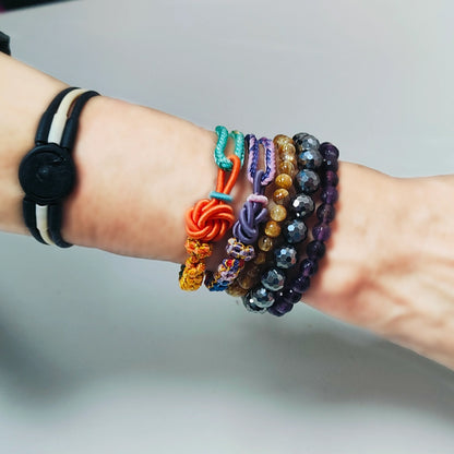 【昇運中国結びブレスレット（手作り）】