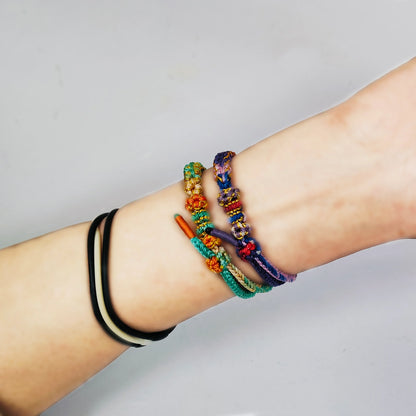 【昇運中国結びブレスレット（手作り）】