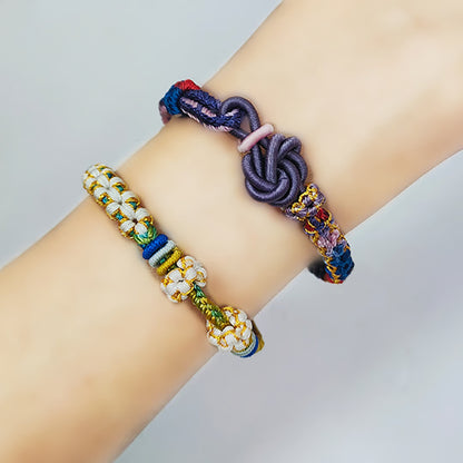 【昇運中国結びブレスレット（手作り）】